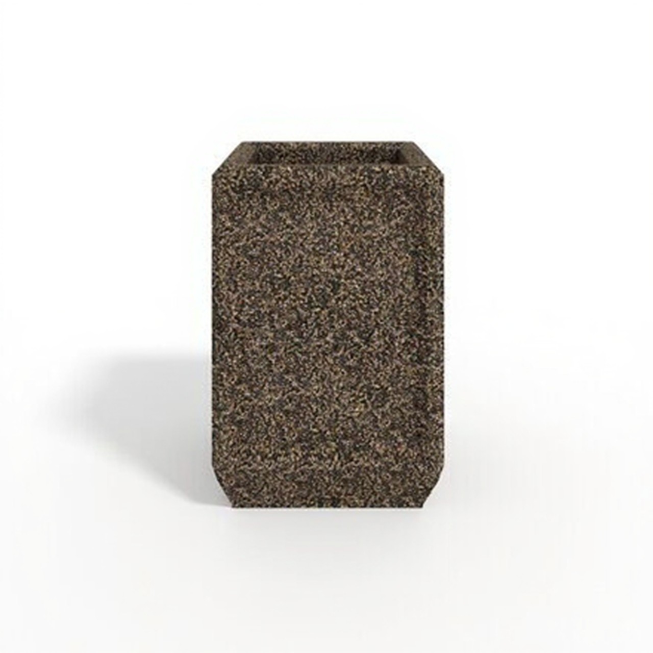 Урна «Квадро» · питерский гравий
